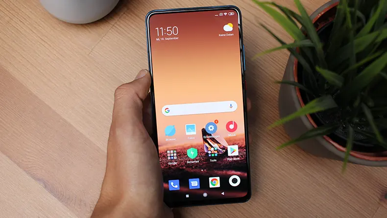 Xiaomi Mi 9t Pro na mão